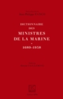 Image for Dictionnaire des ministres de la marine (1689-1958).