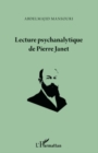 Image for Lecture psychanalytique de Pierre Janet.
