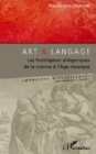 Image for Art et langage.