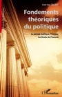 Image for Fondements theoriques du politique.