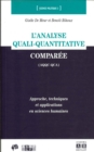 Image for L&#39;analyse quali-quantitative comparee (AQQC-QCA): Approche, techniques et applications en sciences humaines