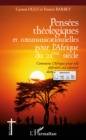 Image for Pensees theologiques et communicationnel pour l&#39;Afrique.