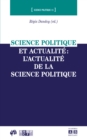Image for Science politique et actualite: l&#39;actualite de la science p.