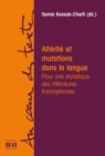 Image for Alterite et mutations dans la langue.