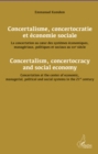 Image for Concertalisme, concertocratie et economie sociale. la concer.