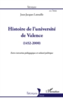 Image for Histoire de l&#39;universite de valence (145.