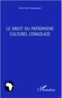 Image for Le droit du patrimoine culturel congolai.