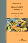 Image for Renaissance et baroque (Tome 2): Les pouvoirs de l&#39;image