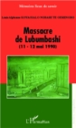 Image for MASSACRE DE LUBUMBASHI (11-12AI 1990)