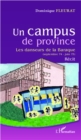 Image for UN CAMPUS DE PROVINCE - Les Daseurs De La Baraque (Septembre
