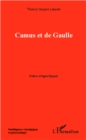 Image for CAMUS ET DE GAULLE.