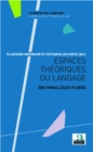Image for Espaces theoriques du langage.