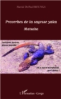Image for PROVERBES DE LA SAGESSE YAKA -Matsaba.