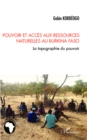 Image for POUVOIR ET ACCES AUX RESSOURCENATURELLES AU BURKINA FASO -.