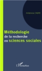 Image for Methodologie de la recherche en sciences sociales.