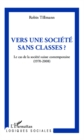Image for VERS UNE SOCIETE SANS CLASSE ?- Le cas de la societe suisse.