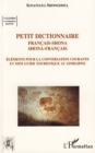 Image for Petit dictionnaire francais-Shona Shona.