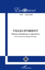 Image for Villes d&#39;orient - pulsions refondatrices et reparations.