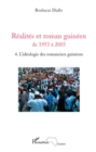 Image for Realites et roman guineen de 1953 A 2003 t4 - l&#39;ideologie de.