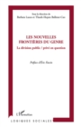 Image for Les Nouvelles frontiEres Du Genre - La Division Public/prive