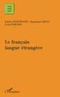 Image for Francais langue etrangere Le.