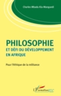 Image for Philosophie et defi du developpement.