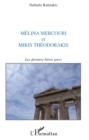 Image for Melina mercouri et mikis theodorakis - les derniers heros gr.