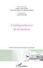 Image for Independance de la justice L&#39;.