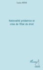 Image for Rationalite predatrice et crise de l&#39;eta.