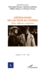 Image for Genealogies de l&#39;acteur au cinema: Echos, influences, migrations - N(deg) 2 - 2011