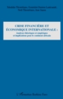 Image for Crise financiere et economique internationale.