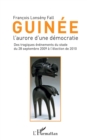 Image for Guinee l&#39;aurore d&#39;une democratie