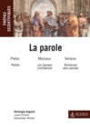 Image for La Parole: Prepas Scientifiques 2012-2013