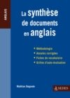 Image for La Synthese De Documents En Anglais