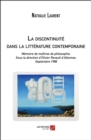 Image for La Discontinuite Dans La Litterature Contemporaine: Memoire De Maitrise De Philosophie, Sous La Direction d&#39;Olivier Revault d&#39;Allonnes, Septembre 1988