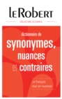 Image for Dictionnaire Des Synonymes, Des Nuances Et Contraires  Large Format