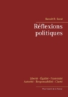 Image for Reflexions politiques