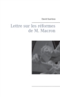 Image for Lettre sur les reformes de M. Macron