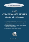 Image for Le theatre en idees -1200 citations et textes classes et references