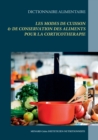 Image for Dictionnaire des modes de cuisson &amp; de conservation des aliments pour la corticotherapie
