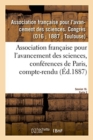 Image for Association Francaise Pour l&#39;Avancement Des Sciences, Conferences de Paris, Compte-Rendu