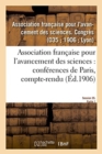 Image for Association Francaise Pour l&#39;Avancement Des Sciences: Conferences de Paris, Compte-Rendu