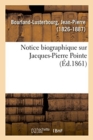 Image for Notice Biographique Sur Jacques-Pierre Pointe