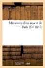 Image for Memoires d&#39;Un Avocat de Paris