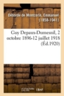 Image for Guy Depaux-Dumesnil, 2 Octobre 1896-12 Juillet 1918
