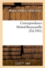 Image for Correspondance Mistral-Roumanille