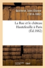 Image for La Rue et le ch?teau Hautefeuille ? Paris
