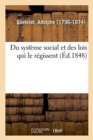 Image for Du Syst?me Social Et Des Lois Qui Le R?gissent