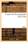 Image for L&#39;Esprit de l&#39;Encyclop?die. Tome 1