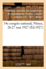 Image for 14e Congres National, Nimes, 26-27 Mai 1927